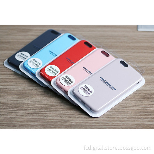 Liquid Silicone cell phone cases cheap covers for iPhone 7 / 7 Plus from factory directly!